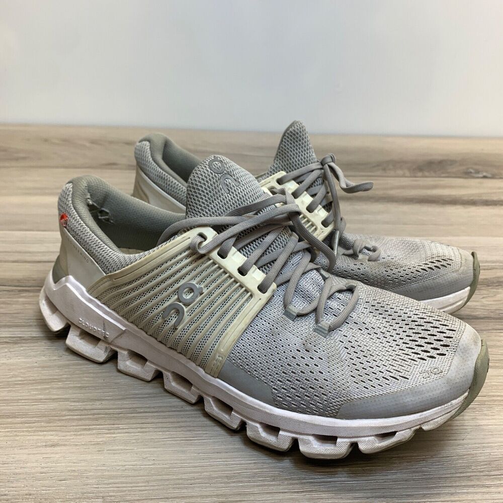 ON CLOUDSWIFT Women Athletic Running Walking Shoe Size‎ 8 Gray